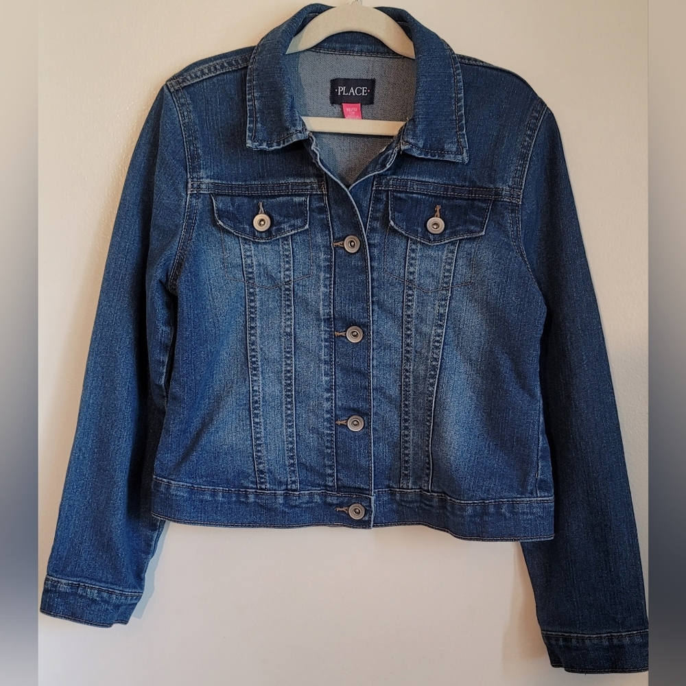 The Children’s Place Denim Jacket, Kids Size 10-12